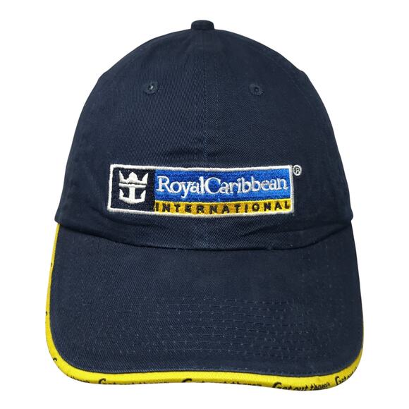 Royal Caribbean International Slideback Hat Blue One Size Embroidered - Picture 1 of 10